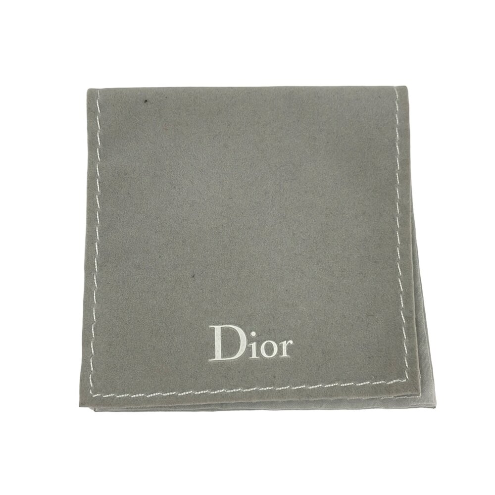 Christian Dior Earrings Silver Gold - Picture 4 of 4